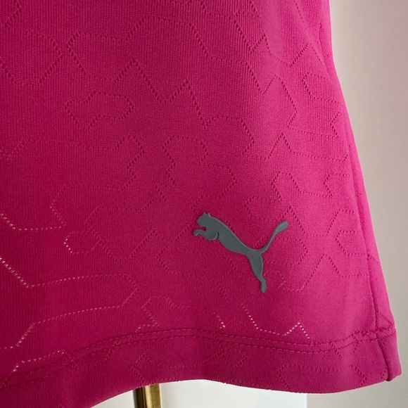Puma Pink Golf/Tennis Shirt - Medium - Picture 3 of 6
